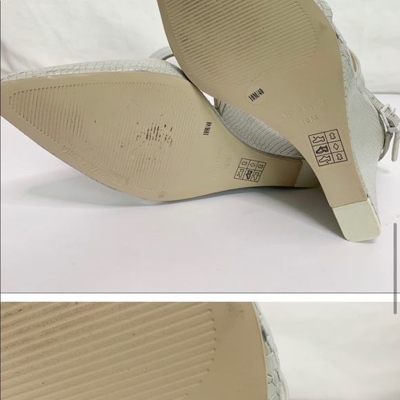 BCBGMAXAZRIA / Lister textured leather Wedge Pump - Picture 3 of 5